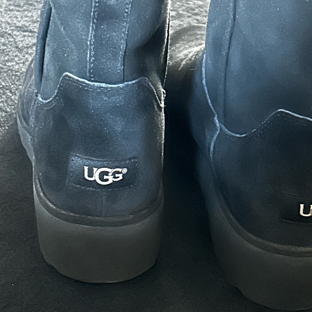 UGG Black Suede Boots - Picture 3 of 5